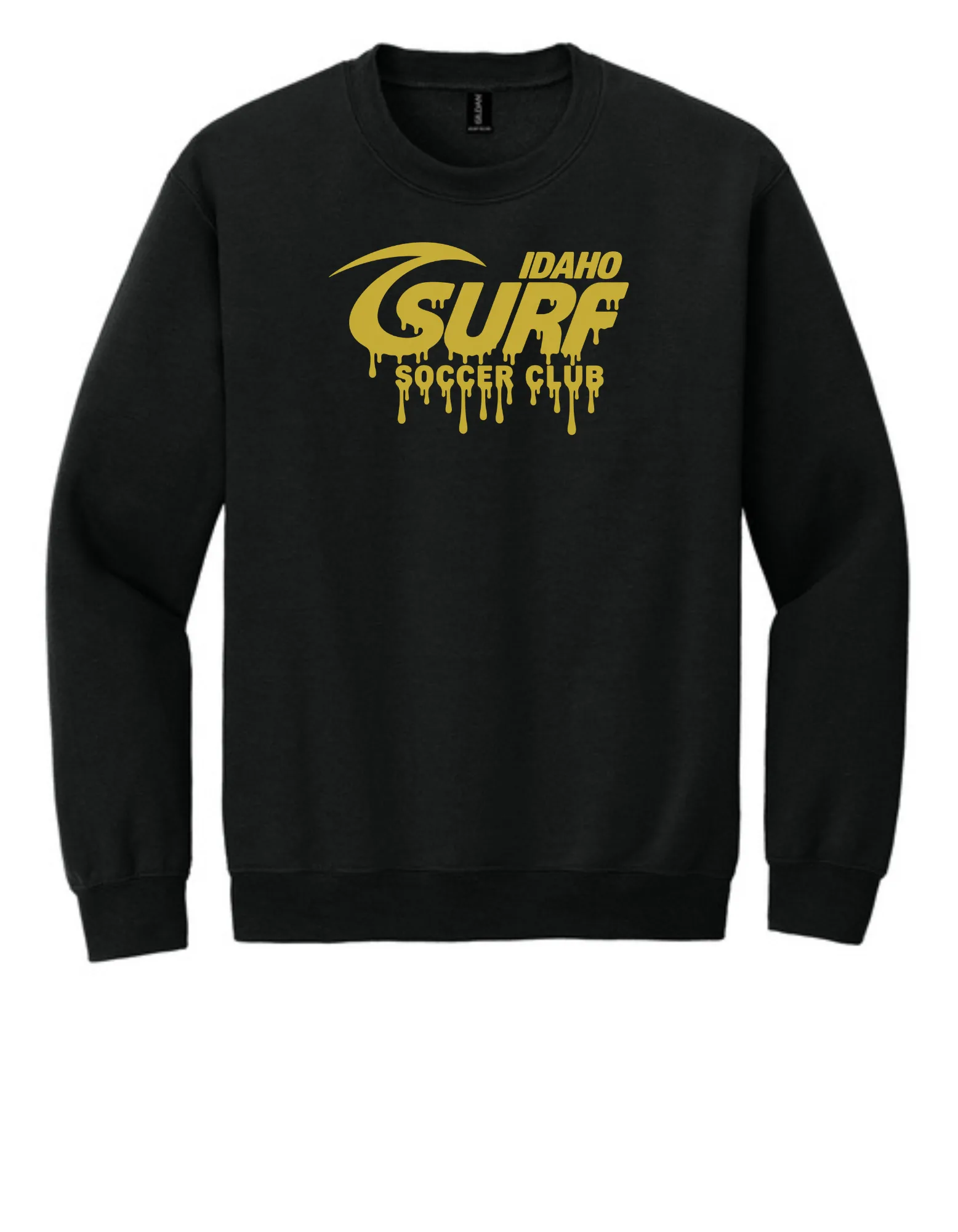 Black & Gold Crewneck